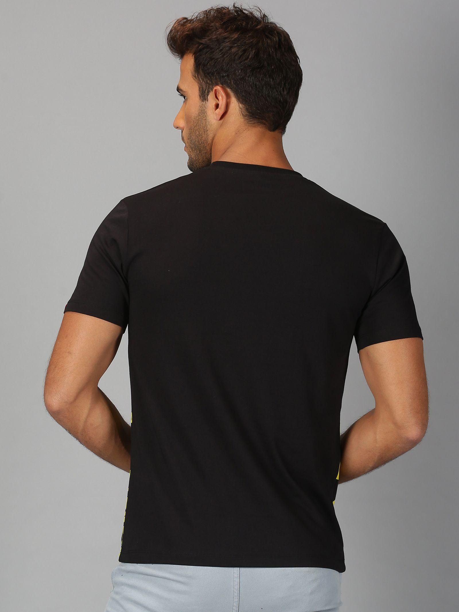 UrGear Cotton Printed Half Sleeves Round Neck Mens T-Shirt