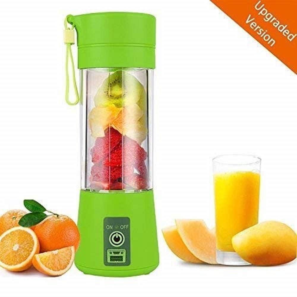 Mini Blender Fruit Mixer Machine Portable Electric Juicer grinder Cup 380ML (Multi)