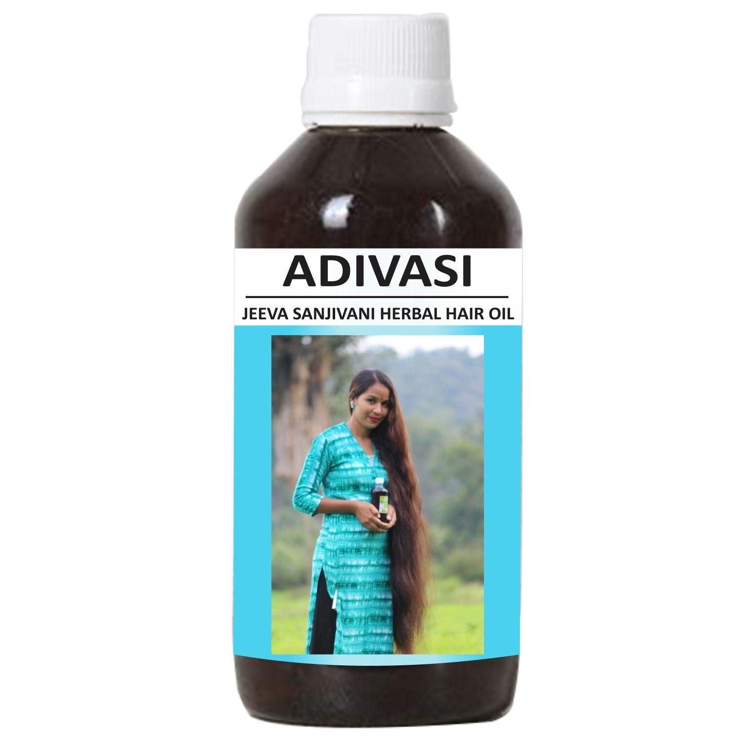 Donnara Organics Adivasi Jeeva Sanjivani Herbal Hair Oil Strengthening & Volumised Hair (125 ML)
