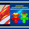 Acupressure Massager for Pain Relief Pack Of 2