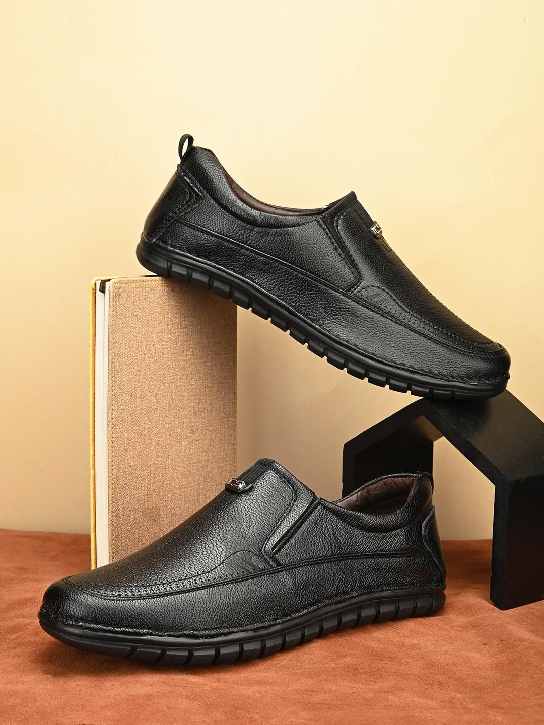 Men's Leather Slip-on Moccasin Casual Shoes
